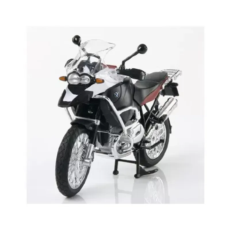 Jucarii, Copii si Bebe - Jucarii si jocuri - Vehicule si jucarii cu telecomanda - Masinute - Motocicleta Metalica  Bmw Rs1200 Gs Rosu Scara 1 La 9 - Infinity.ro
