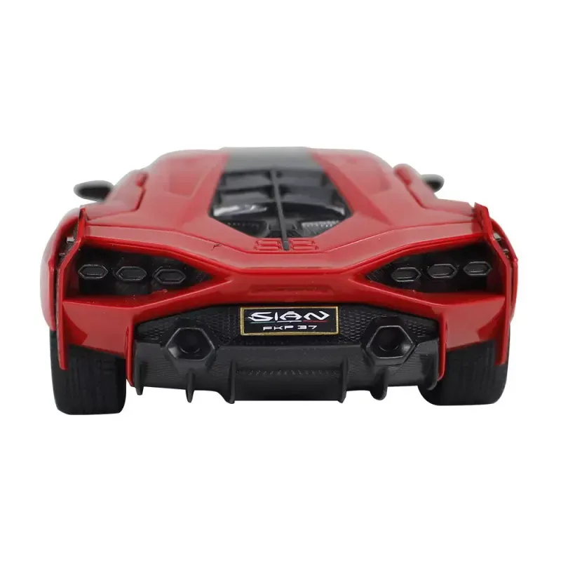 Jucarii, Copii si Bebe - Jucarii si jocuri - Vehicule si jucarii cu telecomanda - Masinute - Masina Cu Telecomanda Lamborghini Sian Rosu Cu Scara 1 La 24 - Infinity.ro