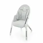 Jucarii, Copii si Bebe - Hrana si alaptare - Scaune de masa bebe - Scaun De Masa Kinderkraft Dinnly, Grey - Infinity.ro