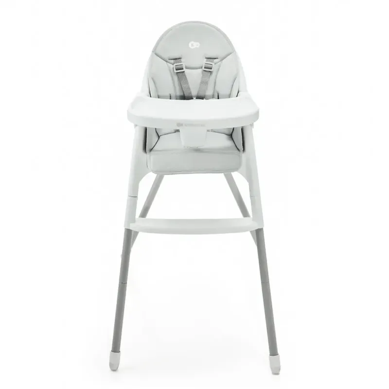 Jucarii, Copii si Bebe - Hrana si alaptare - Scaune de masa bebe - Scaun De Masa Kinderkraft Dinnly, Grey - Infinity.ro