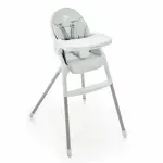 Jucarii, Copii si Bebe - Hrana si alaptare - Scaune de masa bebe - Scaun De Masa Kinderkraft Dinnly, Grey - Infinity.ro