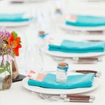 Casa si Gradina - Textile si covoare - Textile bucatarie - Servete si naproane - Set 10 Servetele masa Kotonia Home Hotel, 100% bumbac, creton, dimensiunea 40x40 cm, turquoise - Infinity.ro