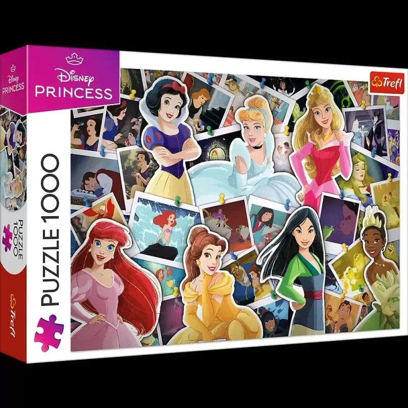 Jucarii, Copii si Bebe - Jucarii si jocuri - Jocuri si puzzle - Puzzle - Puzzle Trefl 1000 Disney Princess Minunatele Printese - Infinity.ro