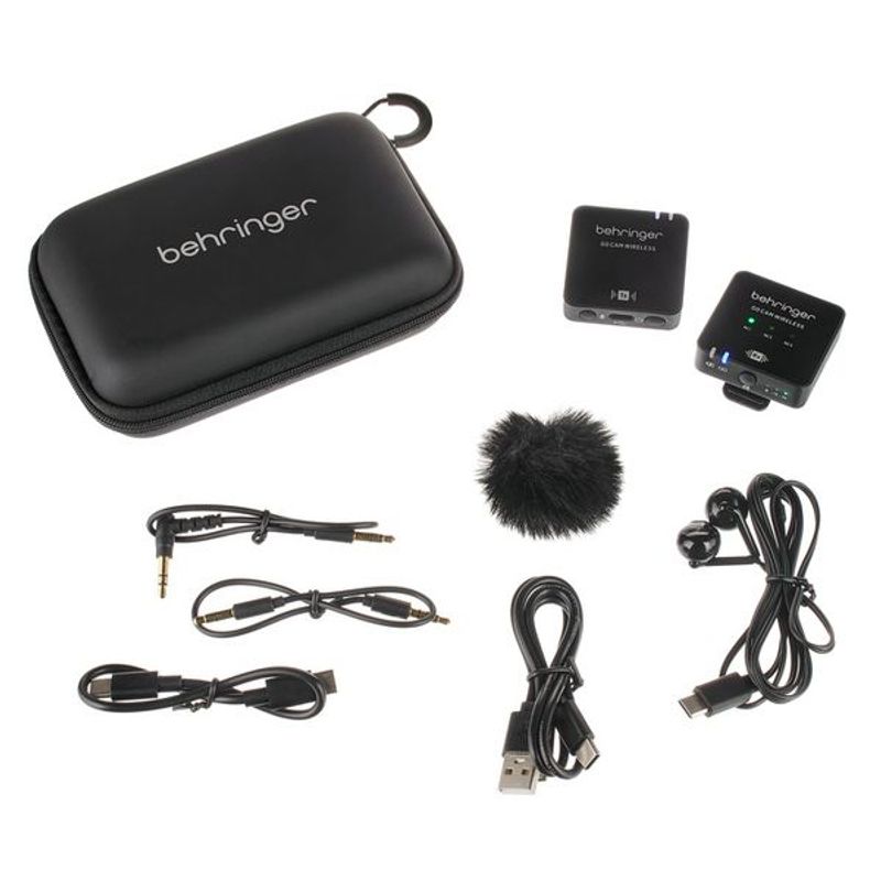 TV, Audio-Video si Foto - Accesorii TV si audio - Microfoane - Sistem de microfon wireless pentru camere video cu un transmitator - Infinity.ro