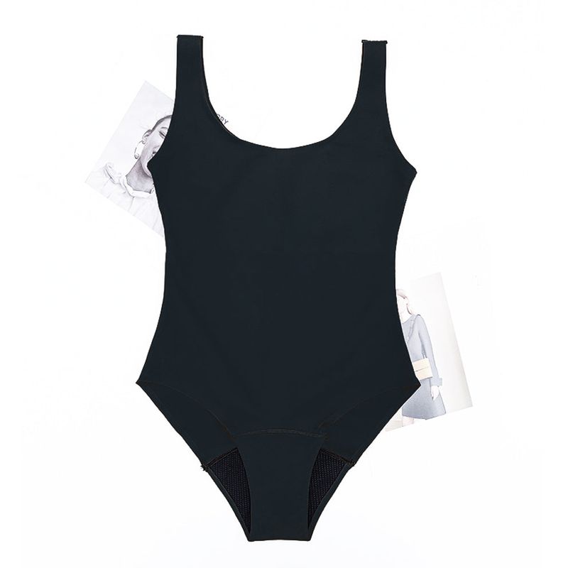 Fashion, accesorii si bijuterii - Femei - Lenjerie si pijamale femei - Costume de baie femei - Costum de Baie Menstrual - Lora - Negru, L - Infinity.ro