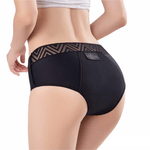 Fashion, accesorii si bijuterii - Femei - Lenjerie si pijamale femei - Lenjerie intima femei - Chiloti Menstruali Julia - XS, Negru - Infinity.ro