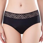 Fashion, accesorii si bijuterii - Femei - Lenjerie si pijamale femei - Lenjerie intima femei - Chiloti Menstruali Julia - XS, Negru - Infinity.ro