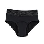 Fashion, accesorii si bijuterii - Femei - Lenjerie si pijamale femei - Lenjerie intima femei - Chiloti Menstruali Julia - XS, Negru - Infinity.ro