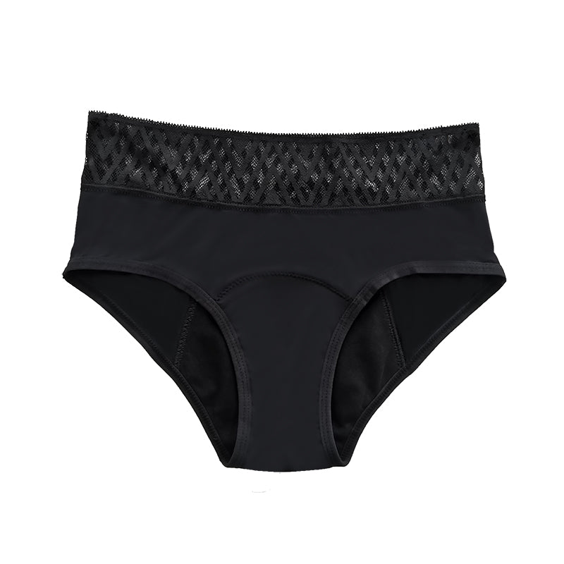 Fashion, accesorii si bijuterii - Femei - Lenjerie si pijamale femei - Lenjerie intima femei - Chiloti Menstruali Julia - XS, Negru - Infinity.ro