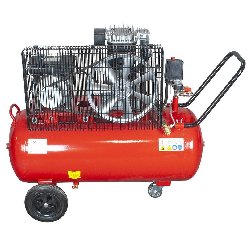 Casa si Gradina - Electrice - Echipamente electrice - Compresoare - Compresor de aer industrial 90 litri, 345l/min 2.2kW, 220V K 400/90 K400/90 - Infinity.ro