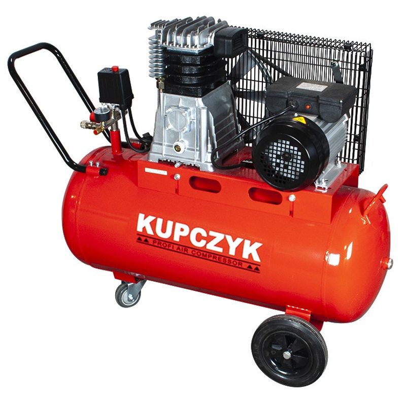 Casa si Gradina - Electrice - Echipamente electrice - Compresoare - Compresor de aer industrial 90 litri, 345l/min 2.2kW, 220V K 400/90 K400/90 - Infinity.ro