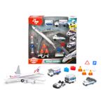 Jucarii, Copii si Bebe - Jucarii si jocuri - Vehicule si jucarii cu telecomanda - Masinute - Set de joaca aeroport, 13 pese - Infinity.ro