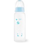 Jucarii, Copii si Bebe - Hrana si alaptare - Biberoane, suzete si accesorii hranire - Biberoane, tetine si accesorii - Biberon gat ingust 240 ml Lulabi 8135200 - Infinity.ro