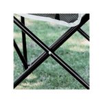 Sport si Outdoor - Camping - Mobilier pentru camping - Scaune camping - Scaun pliabil, cu buzunar lateral, cadru metalic si husa de transport, culoarea negru, 65 x 59 x 41 cm, eCarla, KRT11CZ - Infinity.ro