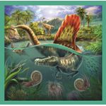 Jucarii, Copii si Bebe - Jucarii si jocuri - Jocuri si puzzle - Puzzle - Puzzle TREFL 3in1 lumea extraordinara a dinozaurilor - Infinity.ro