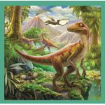 Jucarii, Copii si Bebe - Jucarii si jocuri - Jocuri si puzzle - Puzzle - Puzzle TREFL 3in1 lumea extraordinara a dinozaurilor - Infinity.ro