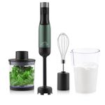 Electronice si Electrocasnice - Electrocasnice bucatarie - Mixere, tocatoare & roboti de bucatarie - Blendere si mini tocatoare - Blender de mana ETA Mano 3219 90030, 1000 W, 9 viteze, afisaj LCD, negru-verde - Infinity.ro