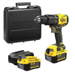 Masina de gaurit si insurubat cu percutie si acumulator Stanley FatMax SFMCD715M2K-QW