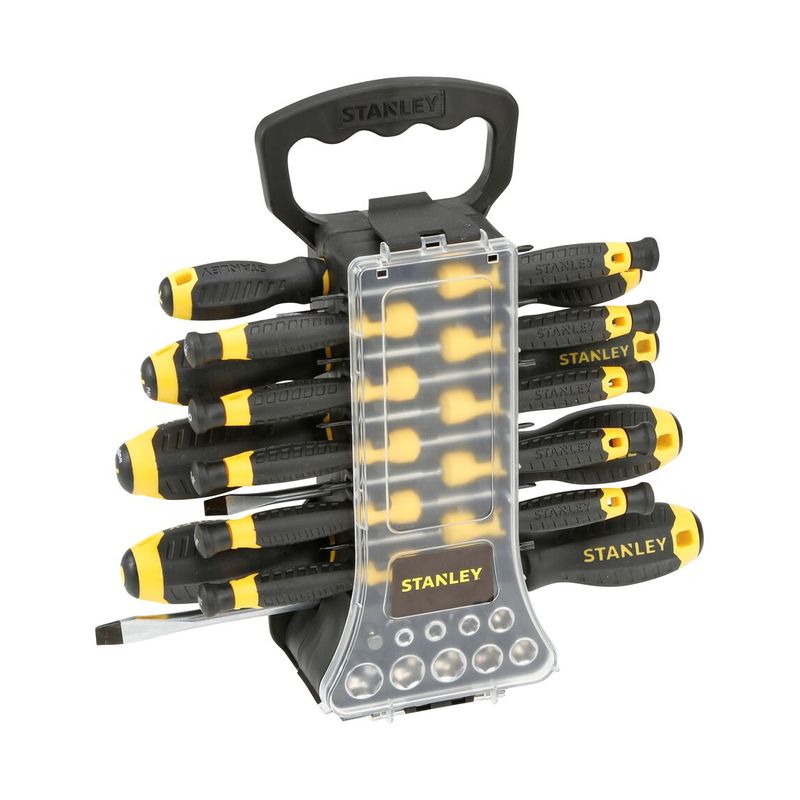 Casa si Gradina - Constructii - Scule de mana si unelte - Chei si truse chei - Set surubelnite si accesorii insurubare 49 bucati Stanley STHT0-70886 - Infinity.ro
