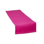 Casa si Gradina - Textile si covoare - Textile bucatarie - Servete si naproane - Napron uni pentru masa Kotonia Home - 45x180 cm, creton, 100% bumbac, fuxia - Infinity.ro