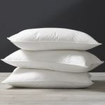 Casa si Gradina - Textile si covoare - Perne si pilote - Perne - Perna pentru dormit Kotonia Home - 50x70 cm, 600 g/mp puf siliconizat, alba - Infinity.ro