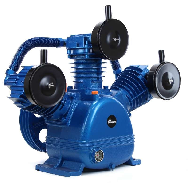 Casa si Gradina - Electrice - Echipamente electrice - Compresoare - Cap compresor de aer cu 3 pistoane 100mm 1900l/min 11kW 10 bari B-AC3100 - Infinity.ro