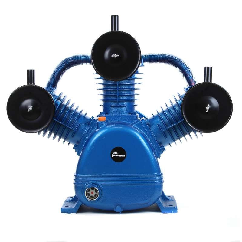 Casa si Gradina - Electrice - Echipamente electrice - Compresoare - Cap compresor de aer cu 3 pistoane 100mm 1900l/min 11kW 10 bari B-AC3100 - Infinity.ro