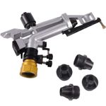 Casa si Gradina - Gradinarit si plante - Instalatii si accesorii pentru irigatii - Aspersoare - Aspersor sectorial pulsatoriu cu impact din aluminiu 3-18 m³/h cu 5 duze Raza 29m S-35 1 1/2" - Infinity.ro