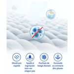 Market - Spalare si intretinere rufe - Produse intretinere textile - Detergent rufe - Detergent Rufe Tip Servetel 40 Buc – 80 Spalari, Se Dizolva Instant, Compact & Usor de Folosit, Parfum Personalizat - Infinity.ro