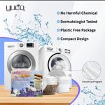 Market - Spalare si intretinere rufe - Produse intretinere textile - Detergent rufe - Detergent Rufe 5 in 1 Tip Servetel – 50 Buc (100 Spalari), Parfum de Lavanda - Infinity.ro