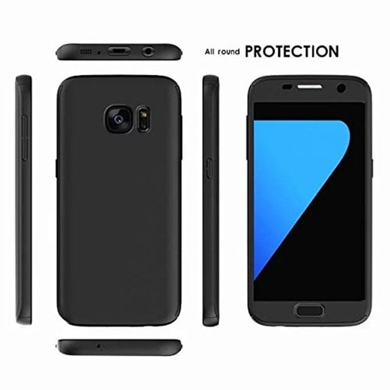 Laptop, Telefoane si Tablete - Telefoane mobile si accesorii - Accesorii Telefoane - Huse telefoane - Husa MyStyle FullBody, Samsung Galaxy S7, negru, folie gratis - Infinity.ro