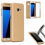 Laptop, Telefoane si Tablete - Telefoane mobile si accesorii - Accesorii Telefoane - Huse telefoane - Husa MyStyle FullBody, Samsung Galaxy A5 2017, auriu, folie gratis - Infinity.ro