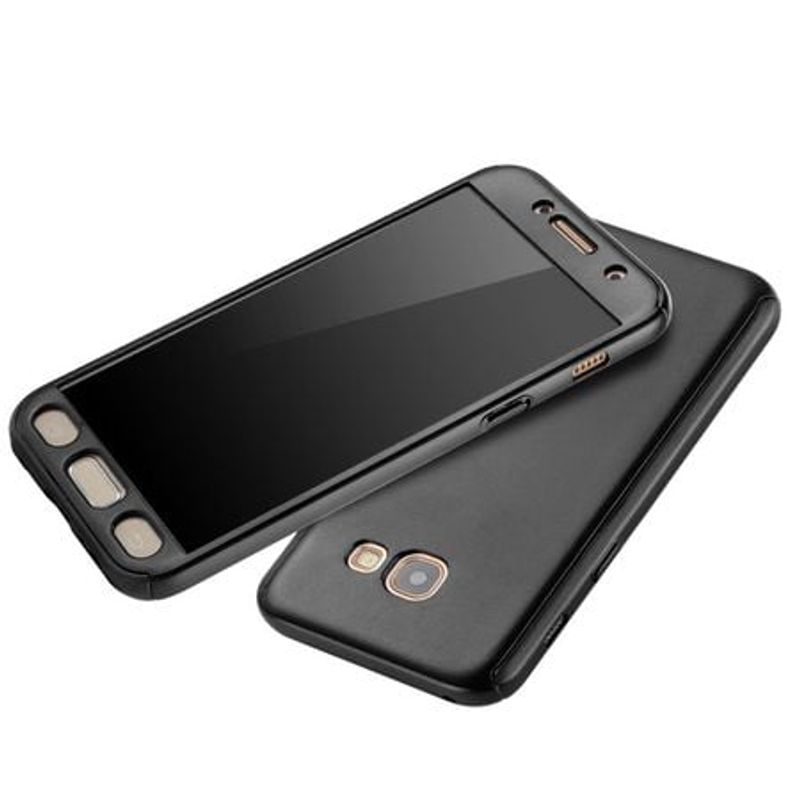 Laptop, Telefoane si Tablete - Telefoane mobile si accesorii - Accesorii Telefoane - Huse telefoane - Husa MyStyle FullBody, Samsung Galaxy A5 2017, negru, folie gratis - Infinity.ro