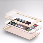 Laptop, Telefoane si Tablete - Telefoane mobile si accesorii - Accesorii Telefoane - Huse telefoane - Husa MyStyle FullBody iPaky, Apple iPhone 6 Plus / Apple iPhone 6S, auriu, folie gratis - Infinity.ro