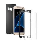 Laptop, Telefoane si Tablete - Telefoane mobile si accesorii - Accesorii Telefoane - Huse telefoane - Husa FullBody, Samsung Galaxy S7 Edge, negru - Infinity.ro