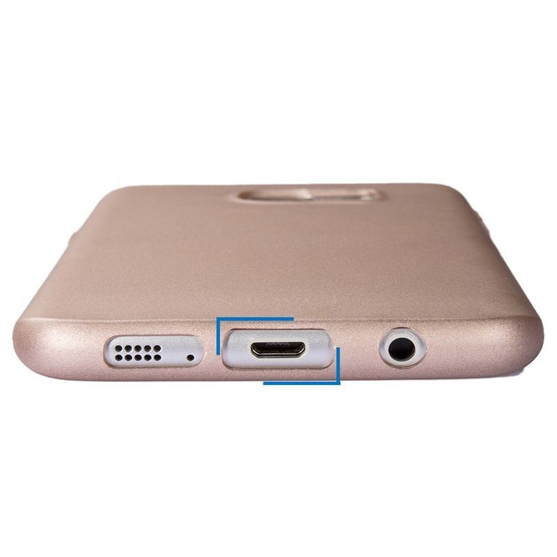 Laptop, Telefoane si Tablete - Telefoane mobile si accesorii - Accesorii Telefoane - Huse telefoane - Husa MyStyle Perfect Fit, Samsung Galaxy S7 Edge, auriu - Infinity.ro