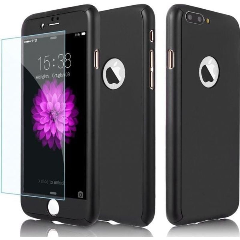 Laptop, Telefoane si Tablete - Telefoane mobile si accesorii - Accesorii Telefoane - Huse telefoane - Husa MyStyle FullBody, Apple iPhone 8 Plus acoperire completa, nergu, folie gratis - Infinity.ro