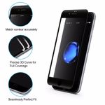 Laptop, Telefoane si Tablete - Telefoane mobile si accesorii - Accesorii Telefoane - Folii protectie telefoane - Folie de protectie Tempered Glass 0.33mm 3D  iPhone 6 Plus / 6S Plus, negru - Infinity.ro