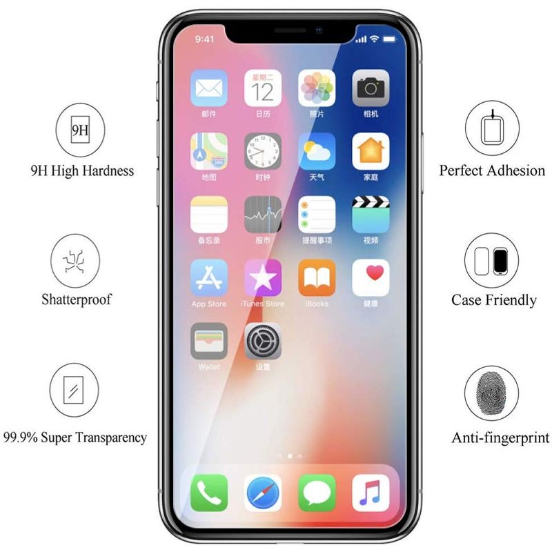 Laptop, Telefoane si Tablete - Telefoane mobile si accesorii - Accesorii Telefoane - Folii protectie telefoane - Folie de sticla, MyStyle 2, Apple Iphone X, 5D, duritate 9H - Infinity.ro