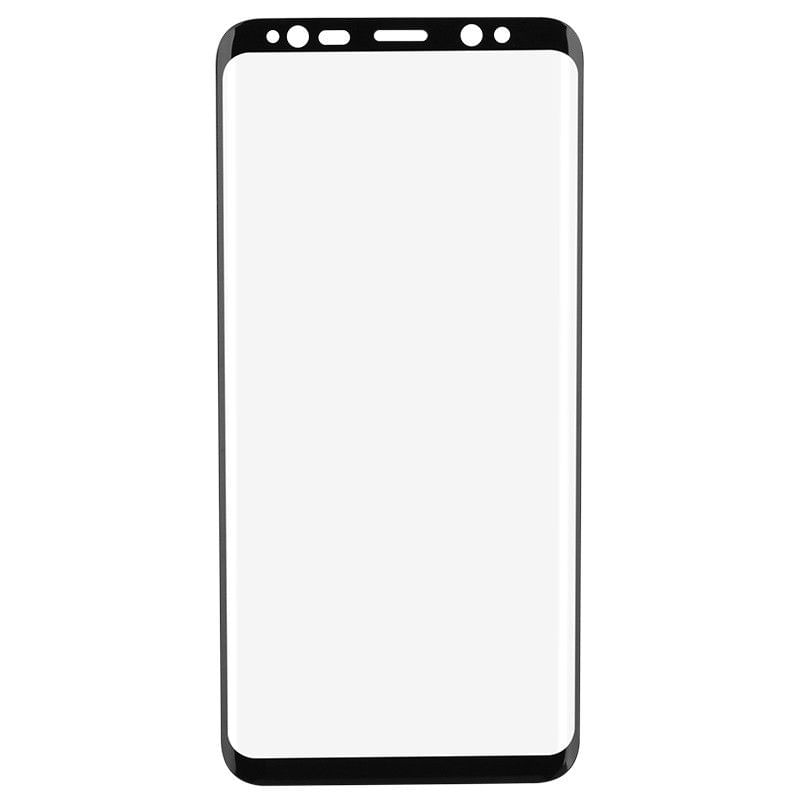 Laptop, Telefoane si Tablete - Telefoane mobile si accesorii - Accesorii Telefoane - Folii protectie telefoane - Folie de protectie MyStyle 3D, negru  Samsung S8 Tempered Glass Curbat, full cover - Infinity.ro