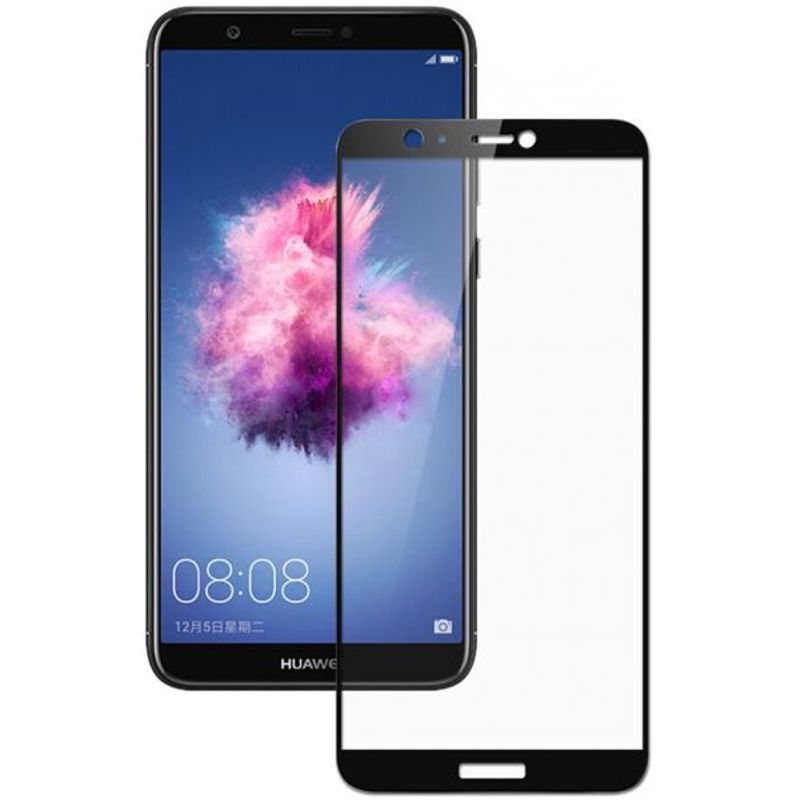 Laptop, Telefoane si Tablete - Telefoane mobile si accesorii - Accesorii Telefoane - Folii protectie telefoane - Folie de sticla, MyStyle, Huawei P Smart 2018, 9D full glue, negru - Infinity.ro