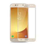 Laptop, Telefoane si Tablete - Telefoane mobile si accesorii - Accesorii Telefoane - Folii protectie telefoane - Set 2 folii de sticla MyStyle, Samsung Galaxy J7 2017, 3D auriu - Infinity.ro