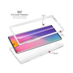 Laptop, Telefoane si Tablete - Telefoane mobile si accesorii - Accesorii Telefoane - Huse telefoane - Husa 360° Samsung Galaxy S7 Edge (fata+spate) silicon, Transparent - Infinity.ro