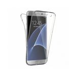 Laptop, Telefoane si Tablete - Telefoane mobile si accesorii - Accesorii Telefoane - Huse telefoane - Husa 360° Samsung Galaxy S7 Edge (fata+spate) silicon, Transparent - Infinity.ro