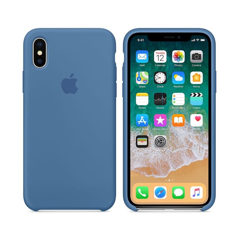 Laptop, Telefoane si Tablete - Telefoane mobile si accesorii - Accesorii Telefoane - Huse telefoane - Husa Apple iPhone X MyStyle din Silicon,ANTISOC,OEM, Blue - Infinity.ro