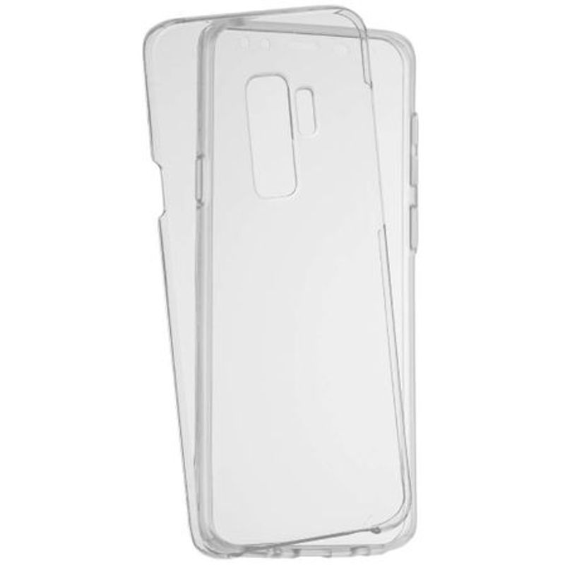 Laptop, Telefoane si Tablete - Telefoane mobile si accesorii - Accesorii Telefoane - Huse telefoane - Husa Samsung Galaxy S9 Plus, MyStyle FullBody super slim TPU, fata - spate TRANSPARENTA - Infinity.ro