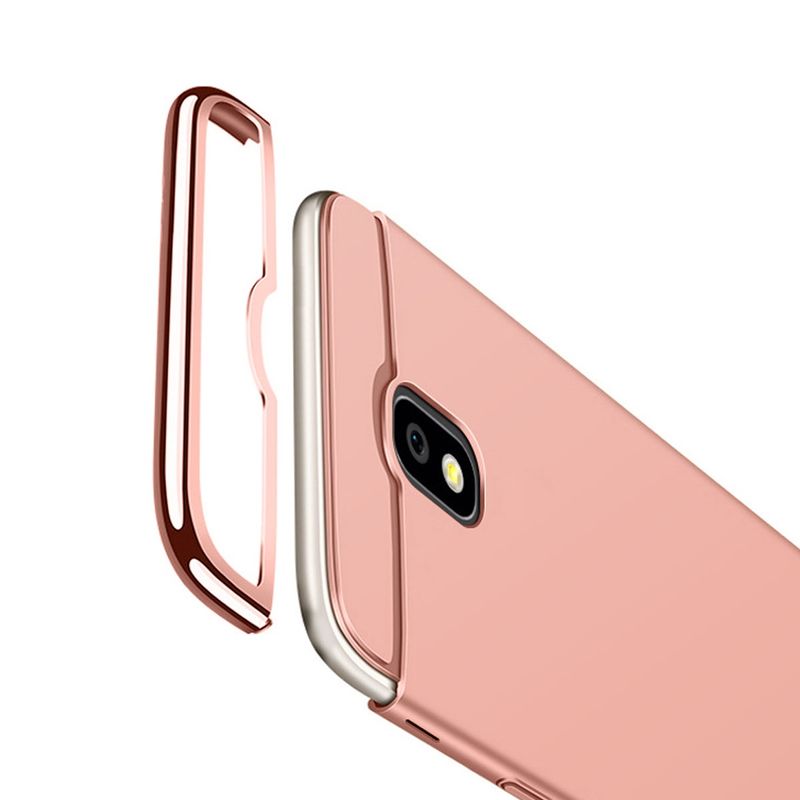 Laptop, Telefoane si Tablete - Telefoane mobile si accesorii - Accesorii Telefoane - Huse telefoane - Husa Samsung Galaxy J3 2017 , MyStyle Elegance Luxury 3in1 Rose-Gold - Infinity.ro