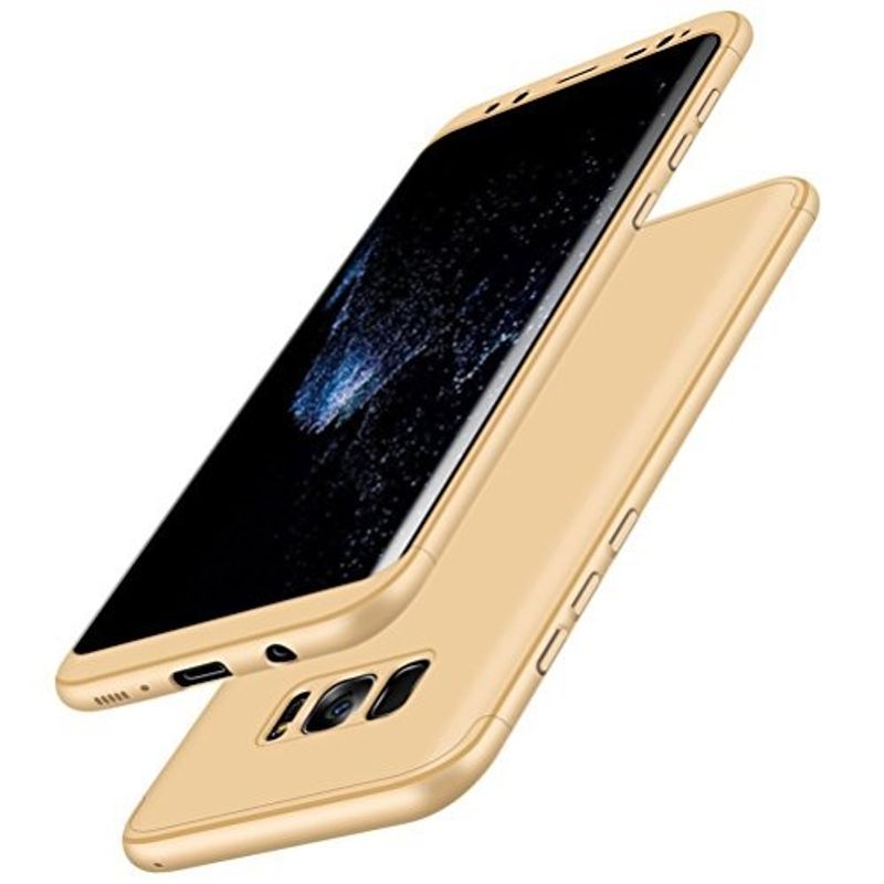 Laptop, Telefoane si Tablete - Telefoane mobile si accesorii - Accesorii Telefoane - Huse telefoane - Husa MyStyle FullBody Gold pentru Samsung Galaxy S8 - Infinity.ro