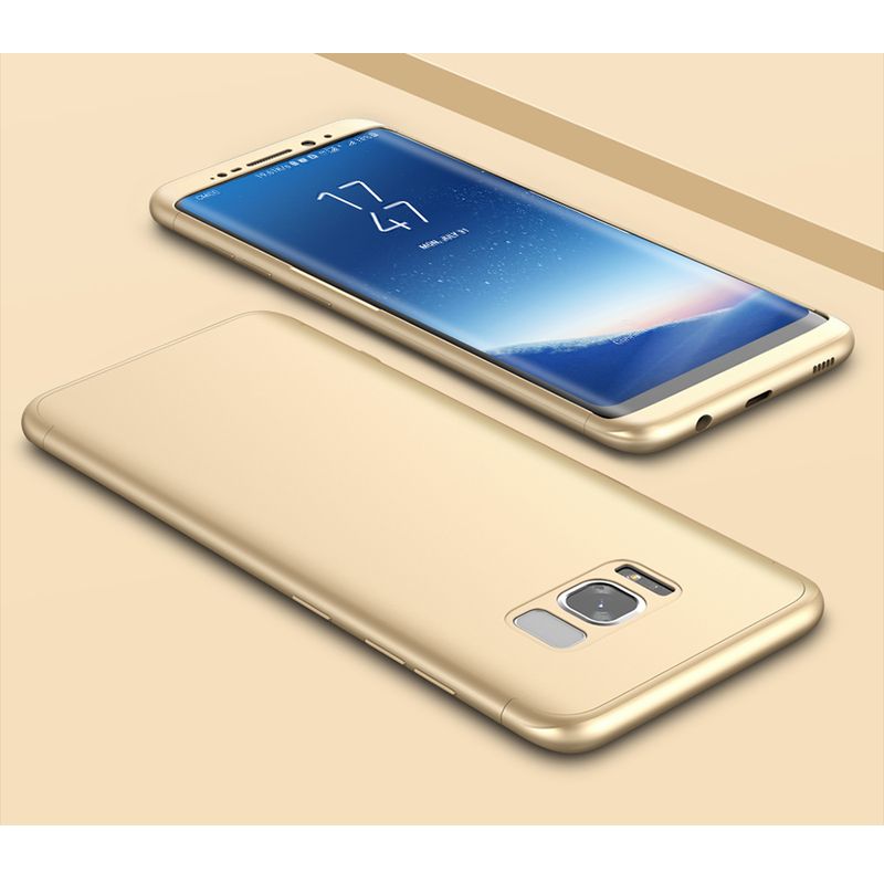 Laptop, Telefoane si Tablete - Telefoane mobile si accesorii - Accesorii Telefoane - Huse telefoane - Husa MyStyle FullBody Gold pentru Samsung Galaxy S8 - Infinity.ro