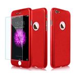Laptop, Telefoane si Tablete - Telefoane mobile si accesorii - Accesorii Telefoane - Huse telefoane - Husa pentru Apple iPhone 6 / iPhone 6S MyStyle iPaky Original Rosu acoperire completa 360 grade - Infinity.ro